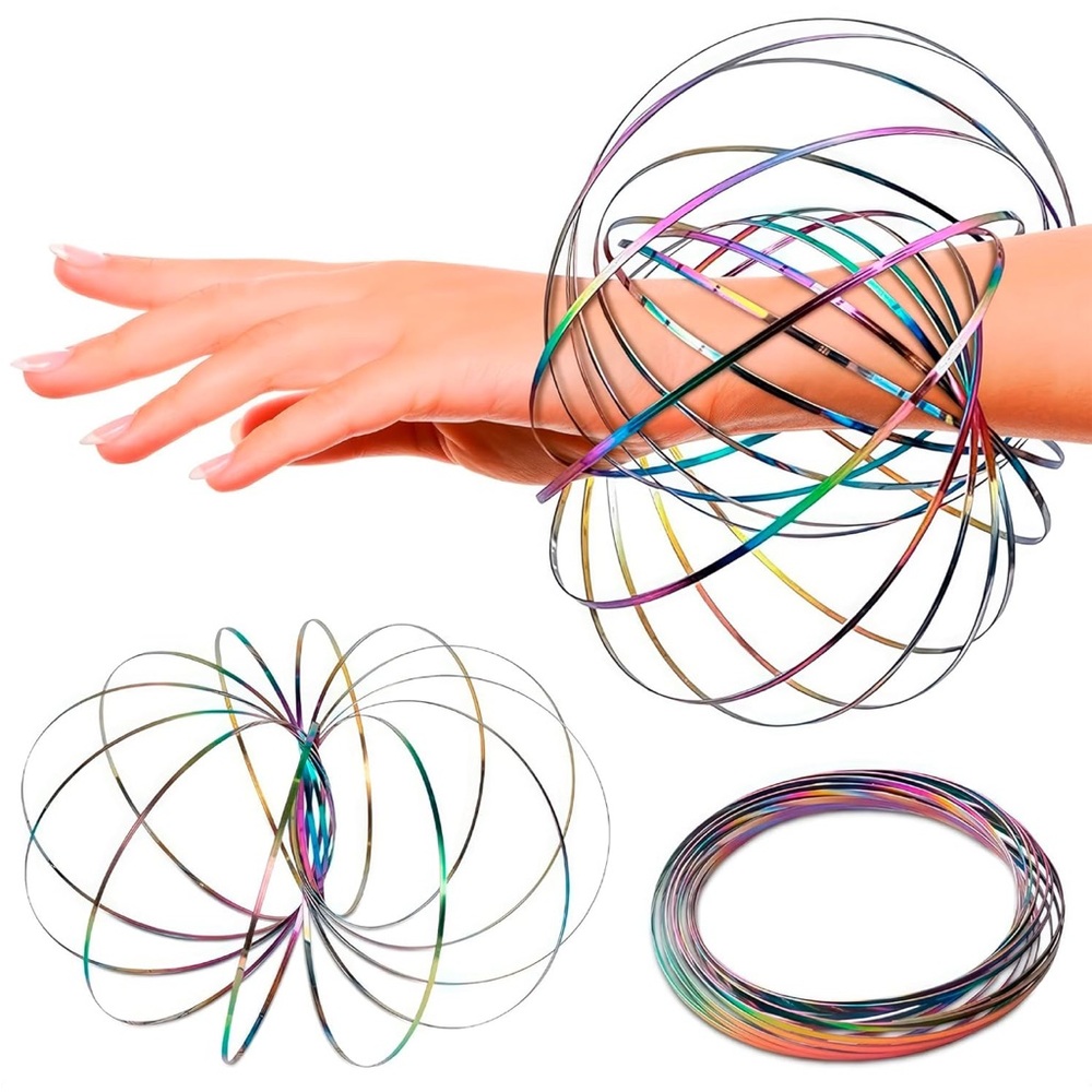 NWT Kinetic Fidget Rings - Multicolor - Picture 2 of 6